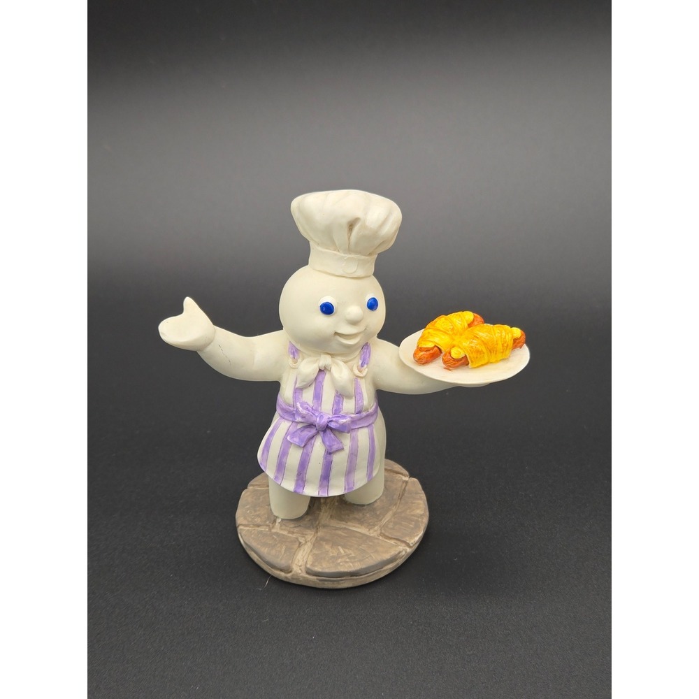 Vintage 1997 Danbury Mint Pillsbury Doughboy June Figurine Pigs in a Blanket 3"